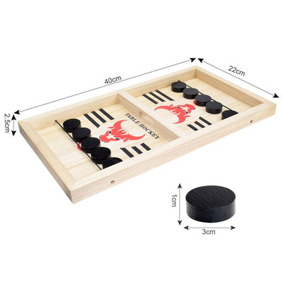 HouseCamping™ Wooden Hockey Game